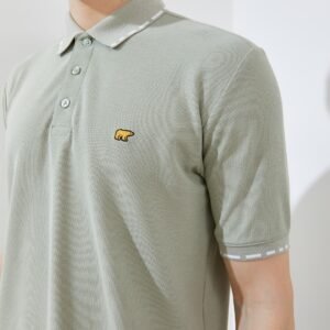 Jack Nicklaus Ernest Polo Shirt Pria Regular Fit Light Green