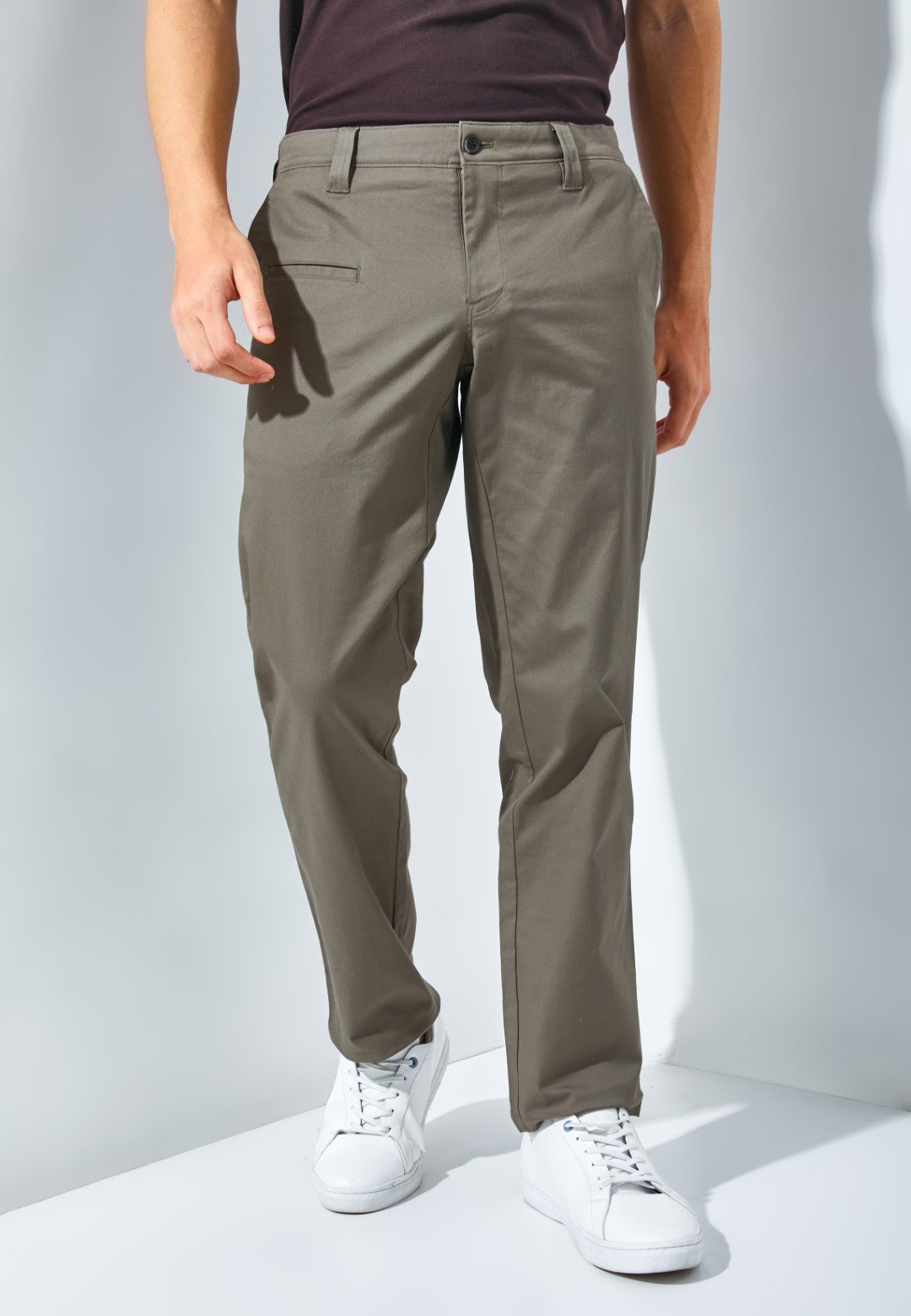 Jack Nicklaus Hornet Celana Panjang Pria Regular Fit Olive