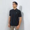 Jack Nicklaus Mandela Polo Shirt Pria Regular Fit Black