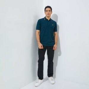 Jack Nicklaus Mandela Polo Shirt Pria Regular Fit Tosca