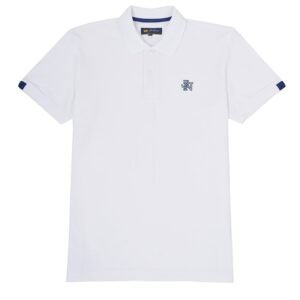 Jack Nicklaus Nexus Polo Shirt Pria Slim Fit White