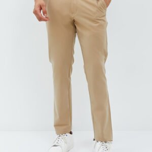 Jack Nicklaus Nordic Celana Panjang Pria Slim Fit Khaki