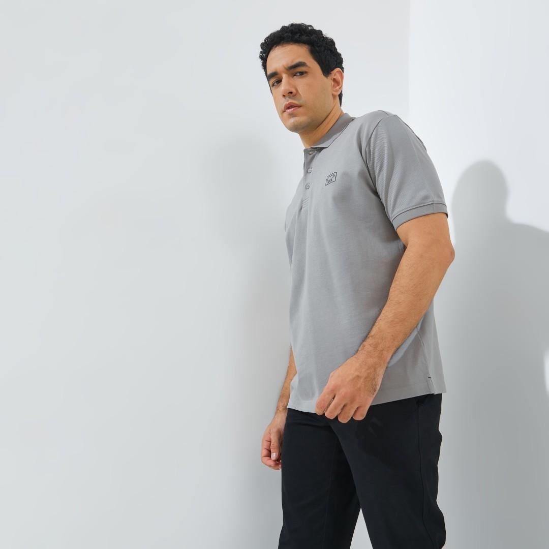 Jack Nicklaus Roc Polo Shirt Pria Regular Fit Vintage Khaki - Image 2