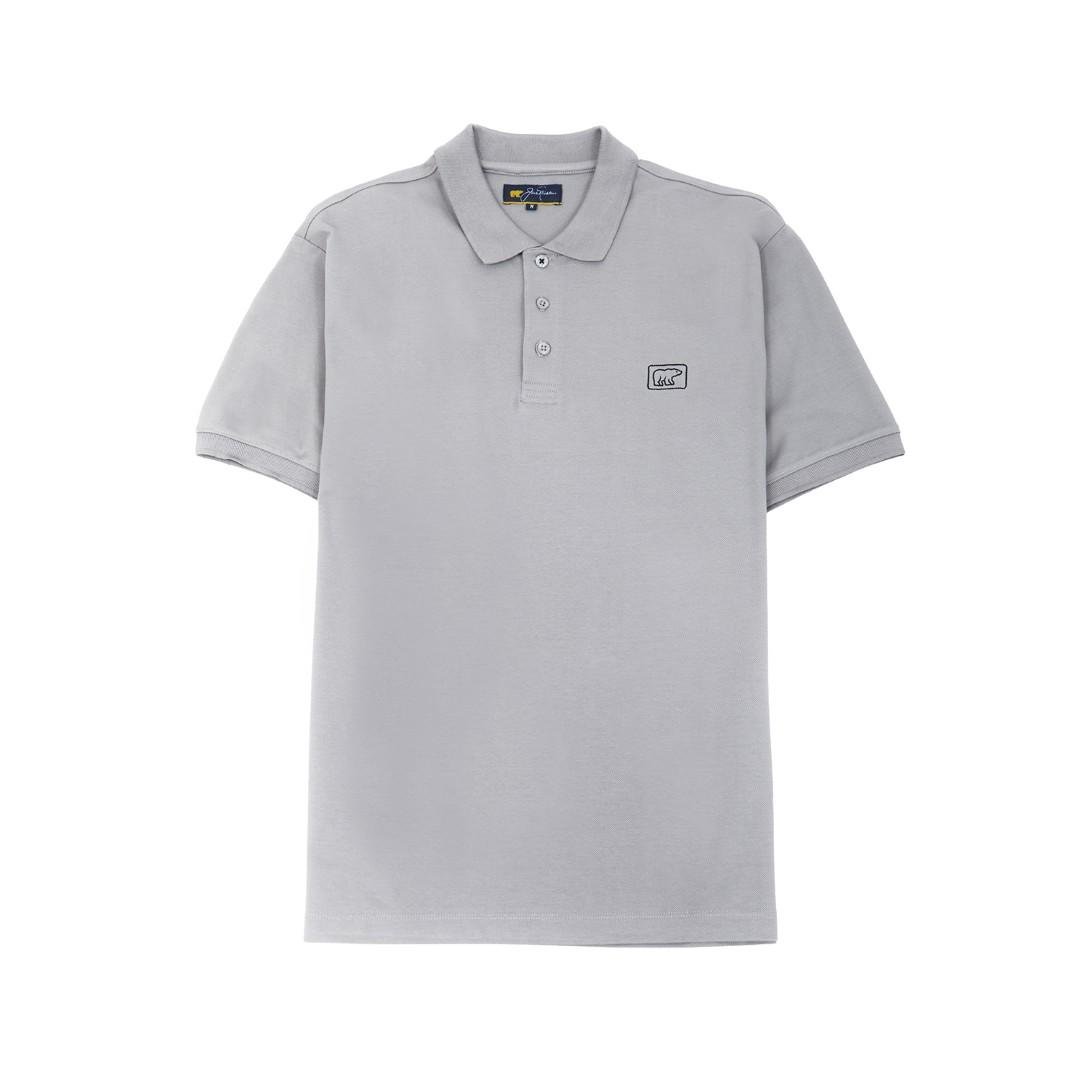 Jack Nicklaus Roc Polo Shirt Pria Regular Fit Vintage Khaki - Image 7
