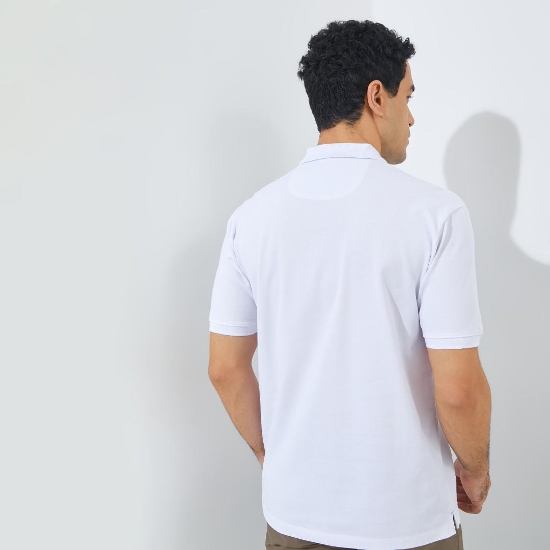 Jack Nicklaus Roc Polo Shirt Pria Regular Fit White - Image 5