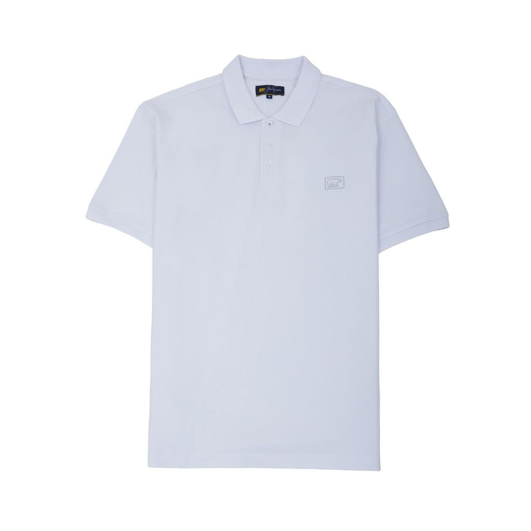 Jack Nicklaus Roc Polo Shirt Pria Regular Fit White - Image 7