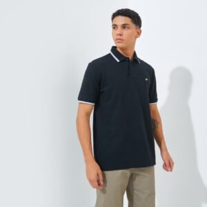 Jack Nicklaus Roderick Polo Shirt Pria Regular Fit Hitam