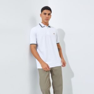 Jack Nicklaus Roderick Polo Shirt Pria Regular Fit Putih