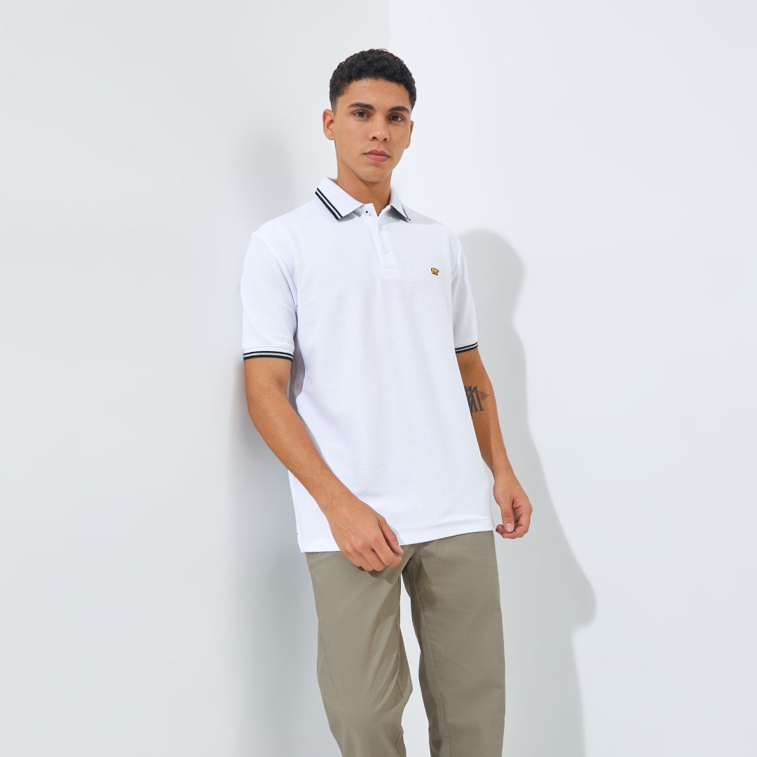 Jack Nicklaus Roderick Polo Shirt Pria Regular Fit Putih - Image 2