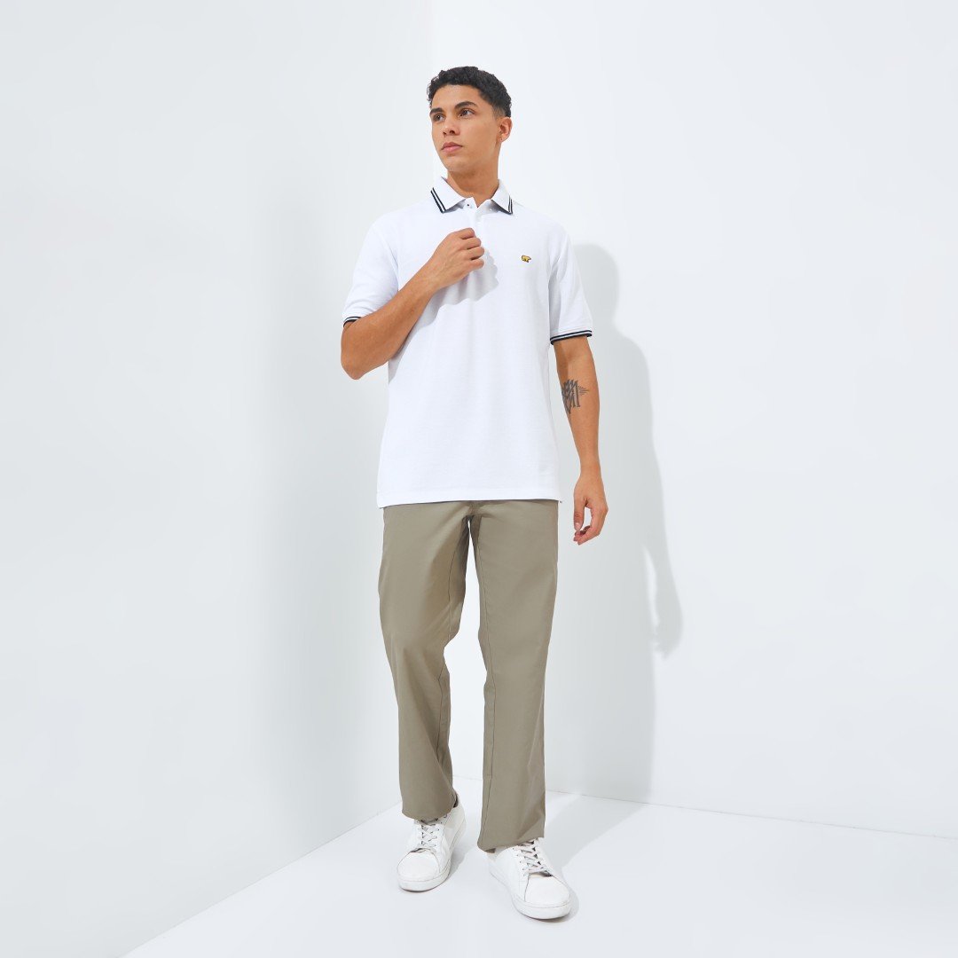 Jack Nicklaus Roderick Polo Shirt Pria Regular Fit Putih - Image 6