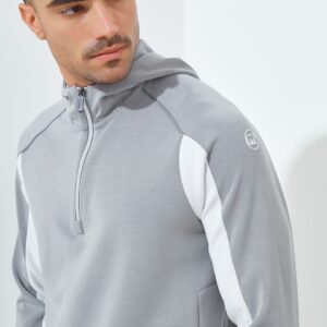 Jack Nicklaus Rosewood Premium Pieced Hoodie Grey Blast