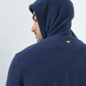 Jack Nicklaus Shangrila Premium Pullover Fleece Hoodie Classic Navy