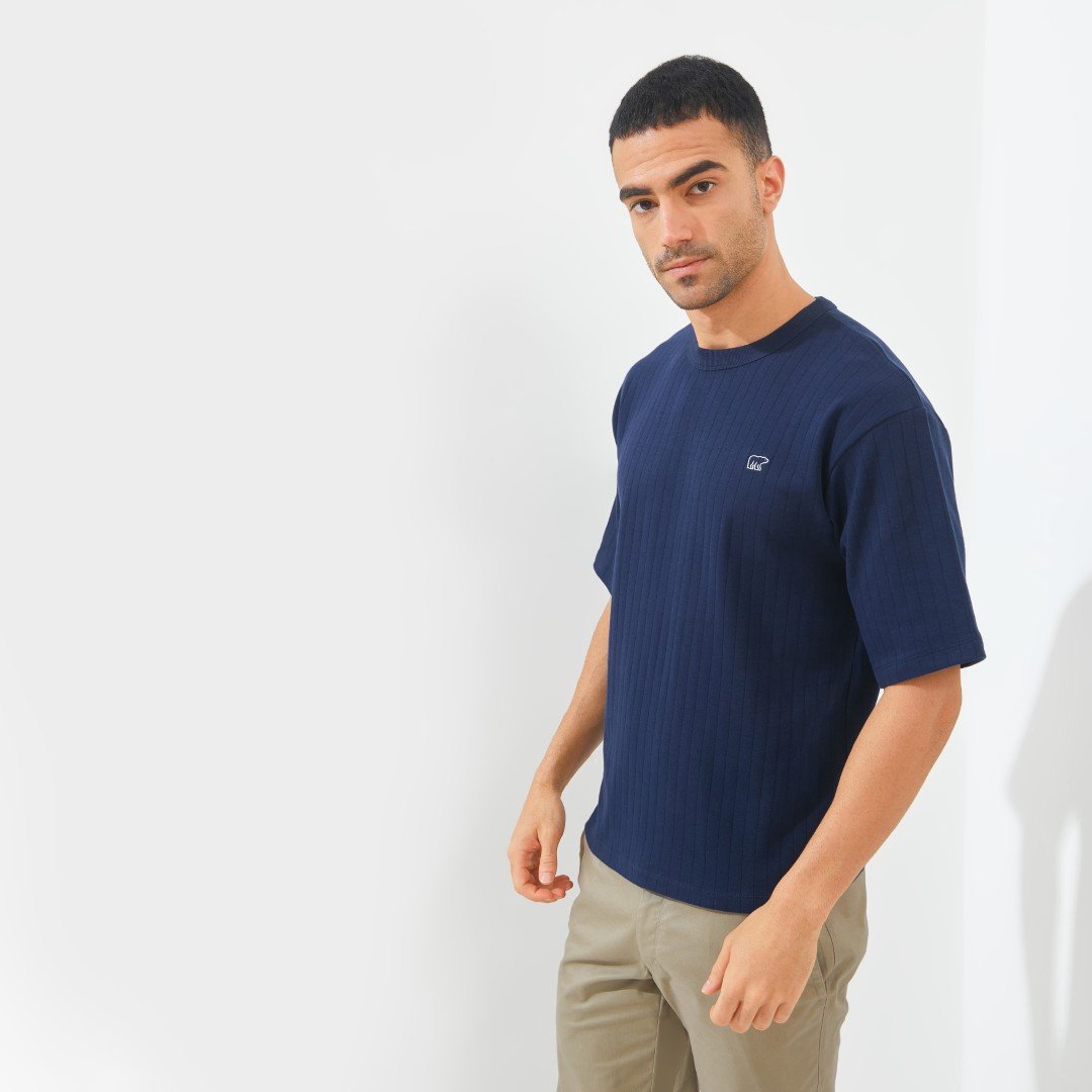 Jack Nicklaus Denver T-Shirt Oversized Navy - Image 2