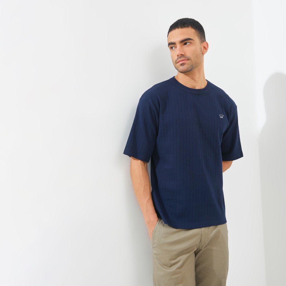 Jack Nicklaus Denver T-Shirt Oversized Navy - Image 3