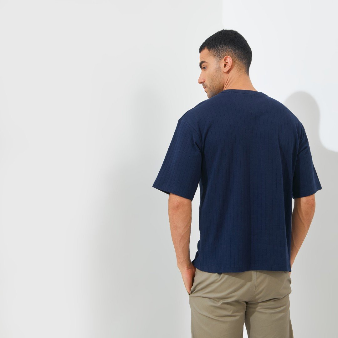 Jack Nicklaus Denver T-Shirt Oversized Navy - Image 4