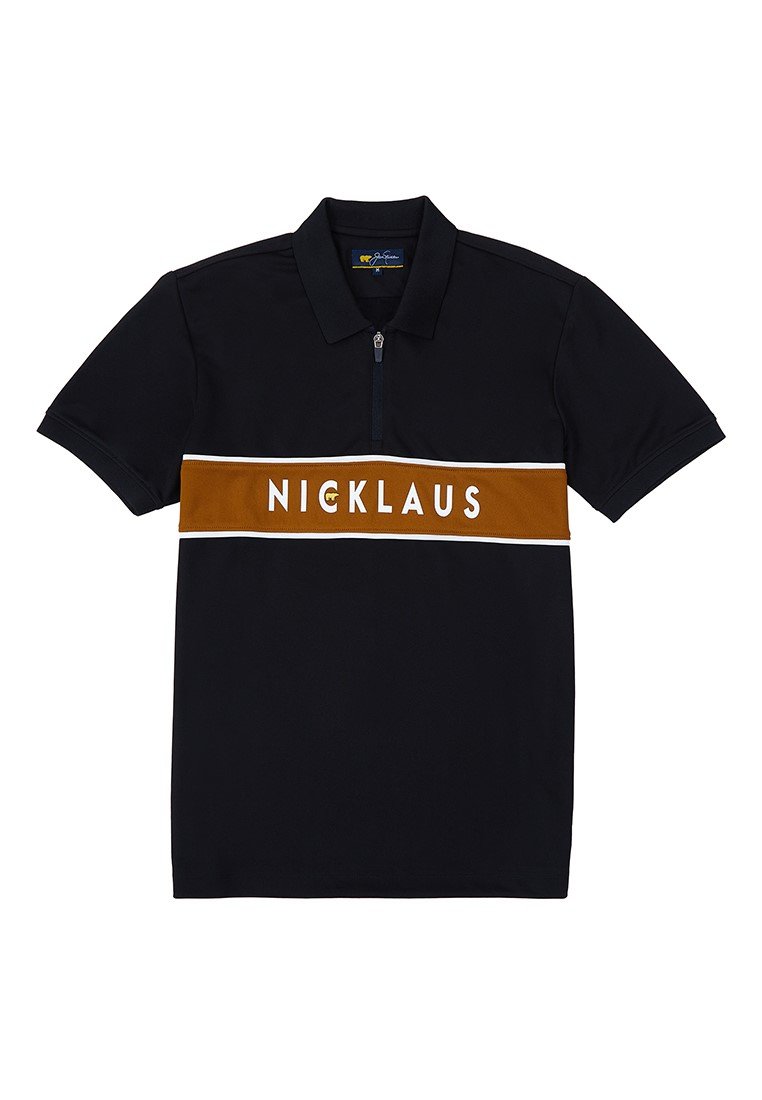 Jack Nicklaus Jaden Polo Shirt Pria Slim Fit Black - Image 7