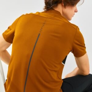 Jack Nicklaus Jaden Polo Shirt Pria Slim Fit Tapenade Brown