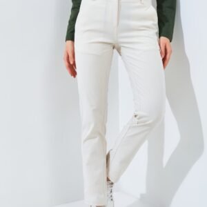 Jack Nicklaus Jenny Premium Pants Ladies Slim Fit Ice Stone