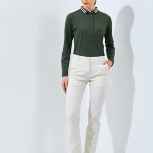 Jack Nicklaus Jenny Premium Pants Ladies Slim Fit Ice Stone