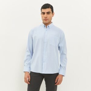 Jobb Abney Kemeja Pria Lengan Panjang Regular Fit Biru