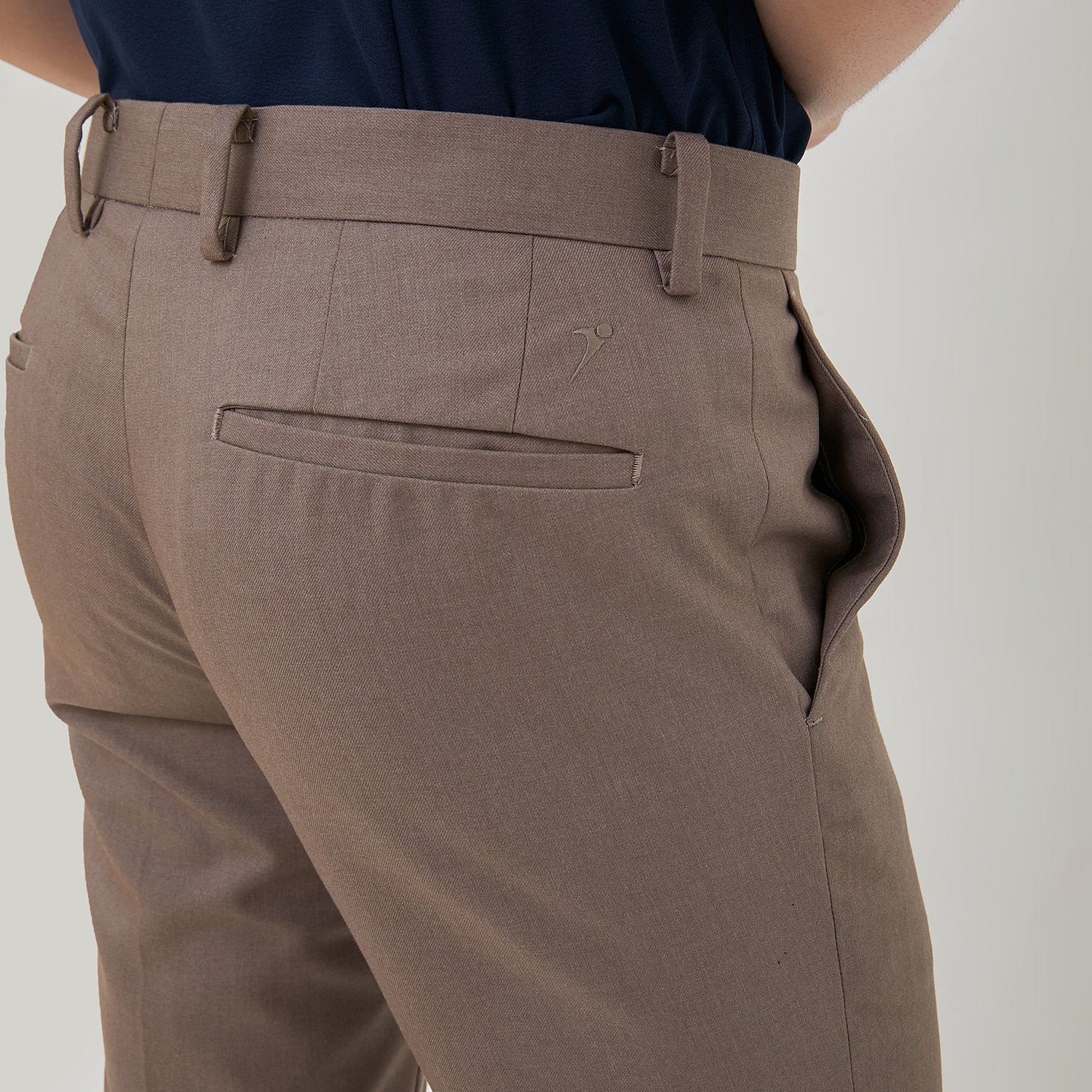 Jobb Airview Celana Panjang Slim Fit Light Brown - Image 4