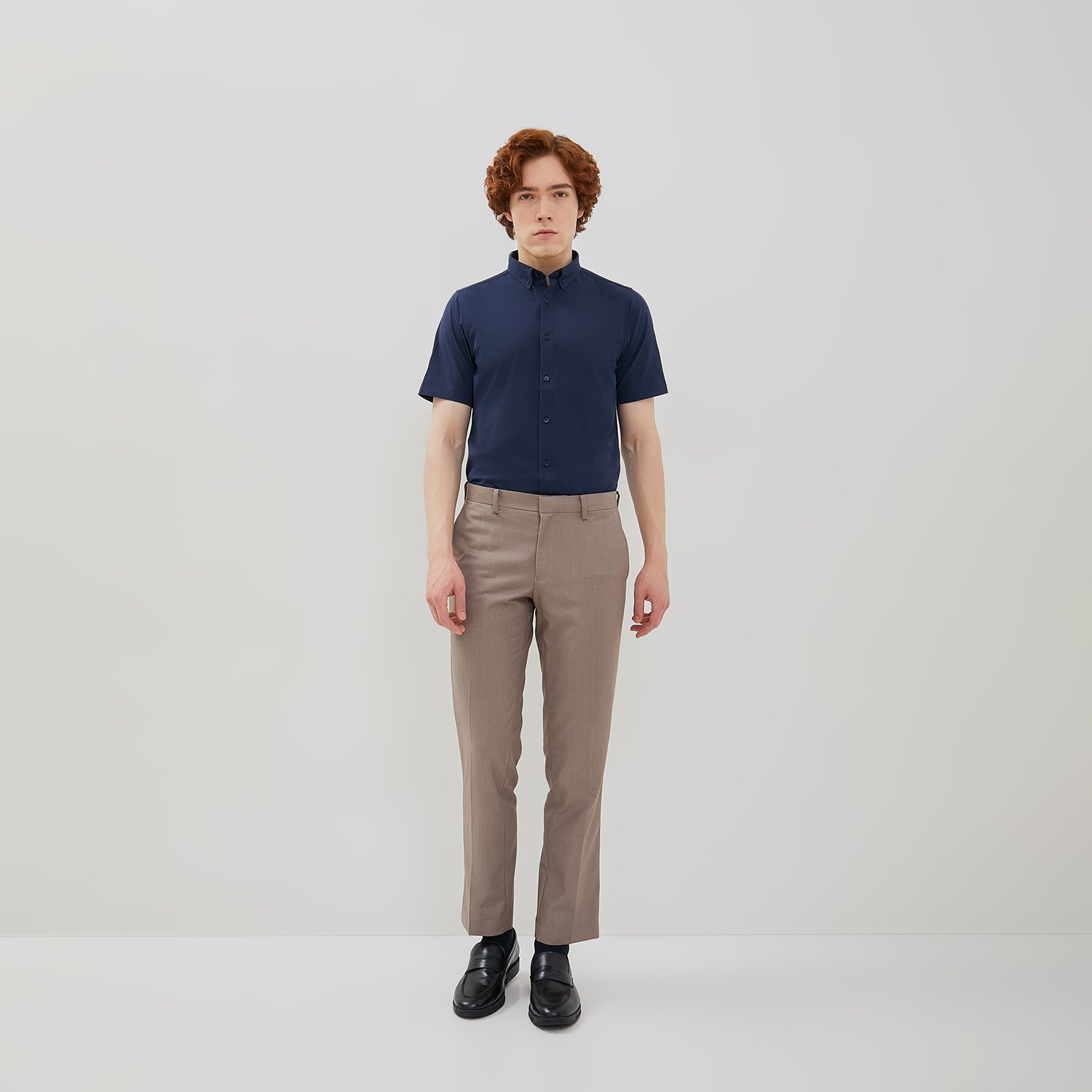 Jobb Airview Celana Panjang Slim Fit Light Brown - Image 6