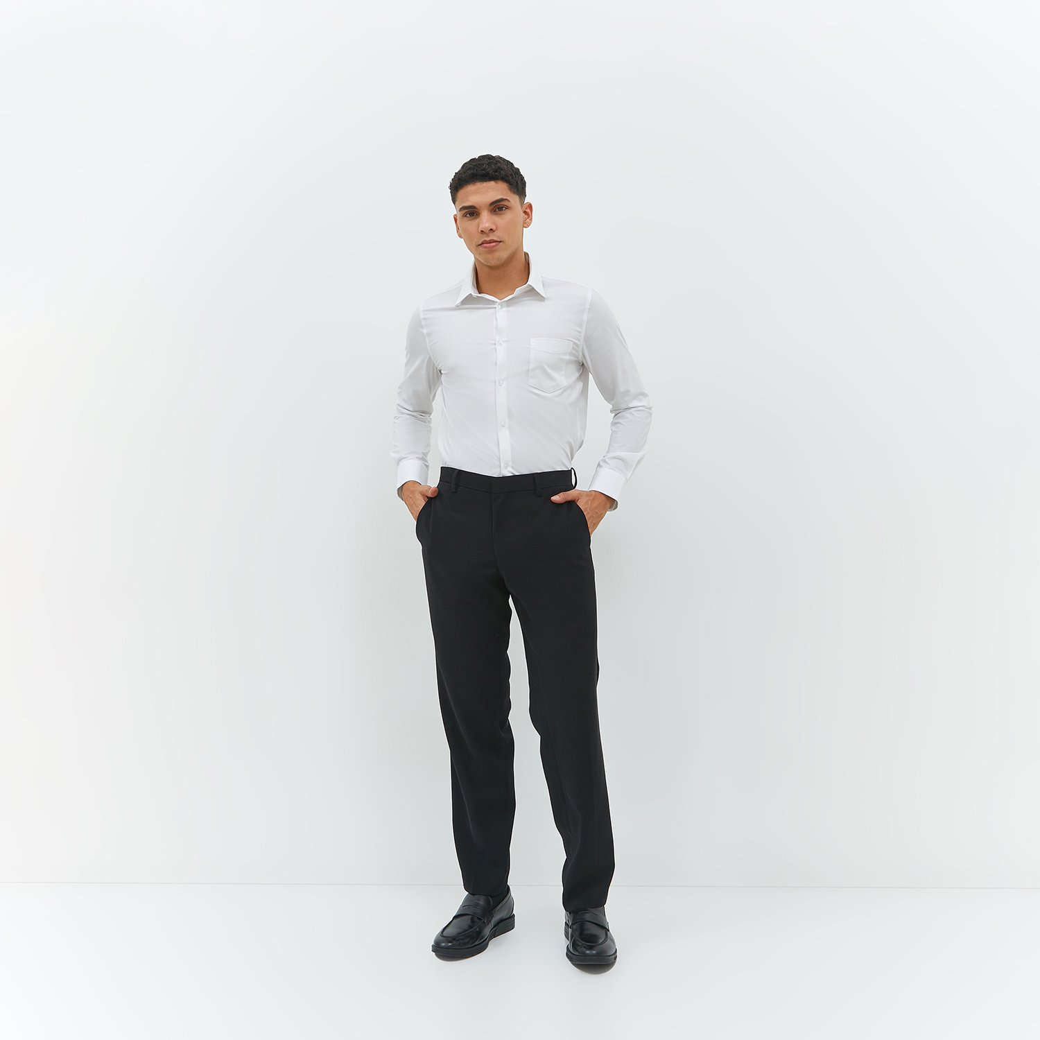 JOBB Bastien Celana Panjang Pria Slim Fit Black - Image 6