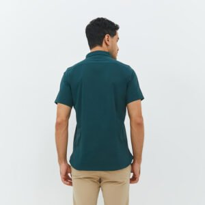 Jobb Edore Kemeja Pria Lengan Pendek Slim Fit Hijau