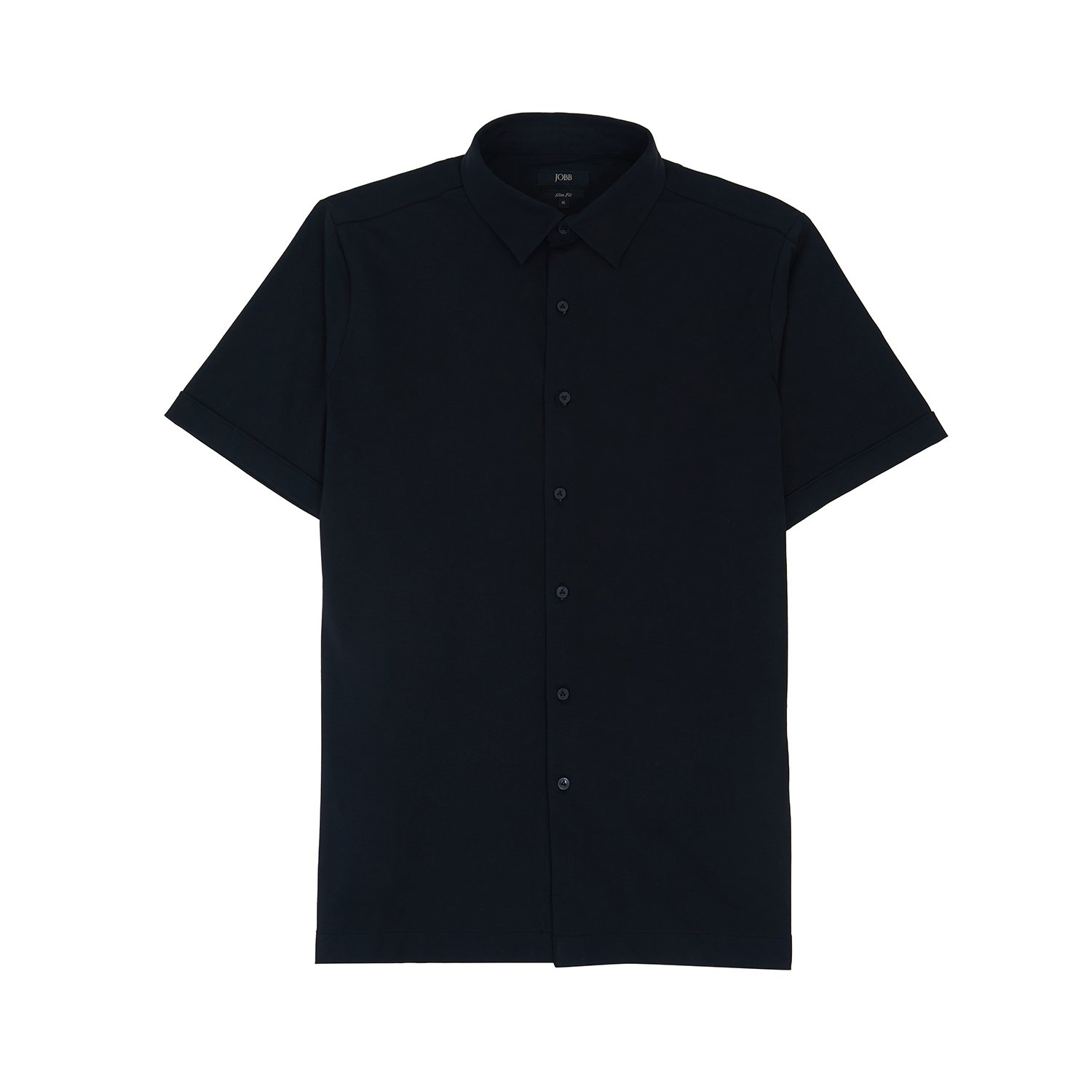 Jobb Endive Kemeja Pria Lengan Pendek Slim Fit Hitam - Image 7
