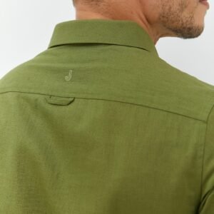 Jobb Fulton Kemeja Pria Lengan Pendek Slim Fit Olive