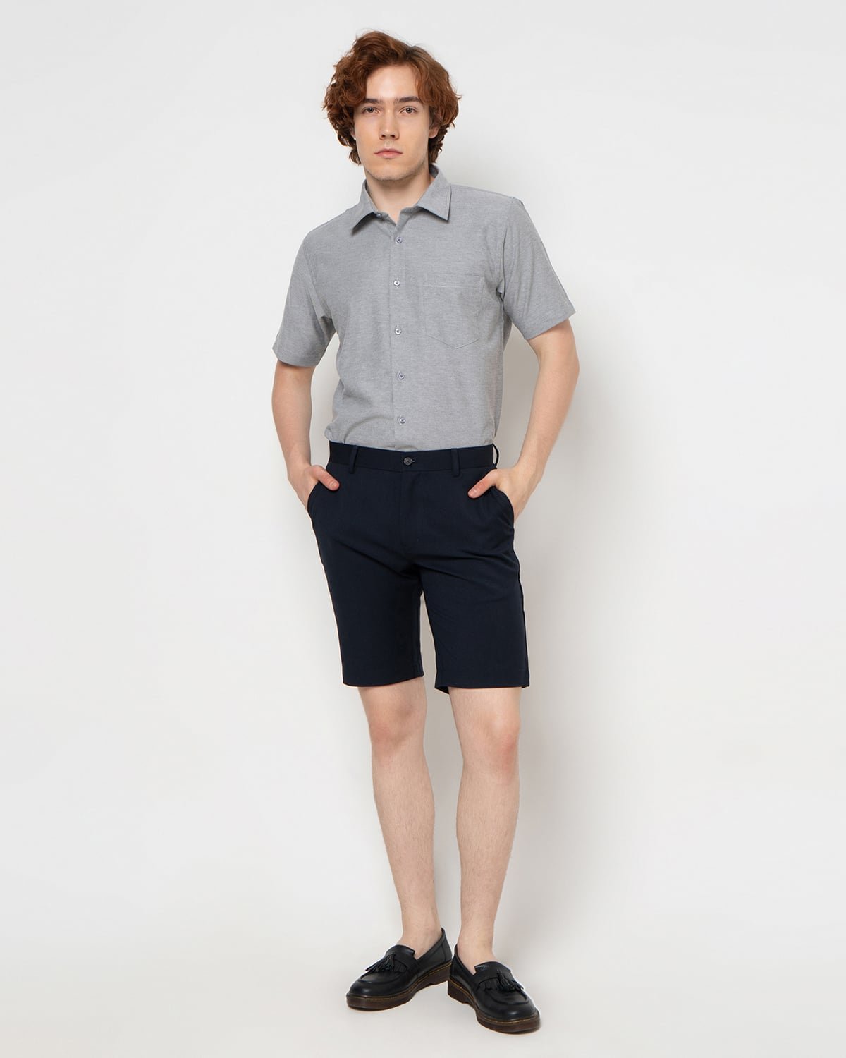 Jobb Heritage Tuvalu Celana Pendek Pria Slim Fit Biru - Image 6