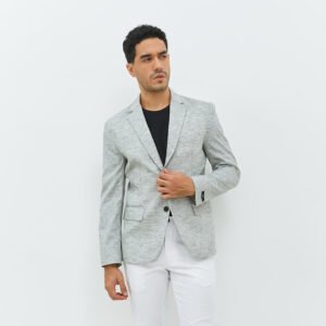 Jobb Hickory-T2 Blazer Pria Slim Fit Hijau