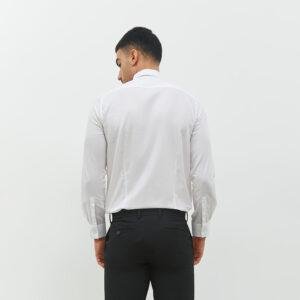 Jobb Shelbourne Kemeja Pria Lengan Panjang Slim Fit Putih
