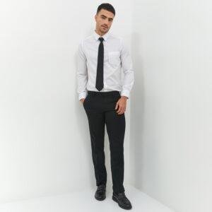 Jobb Shelbourne Kemeja Pria Lengan Panjang Slim Fit Putih