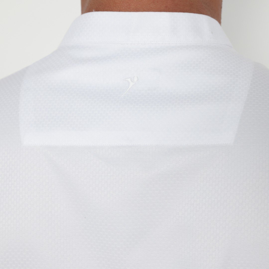 Jobb Kamran Baju Koko Pria Lengan Panjang Regular Fit White - Image 4