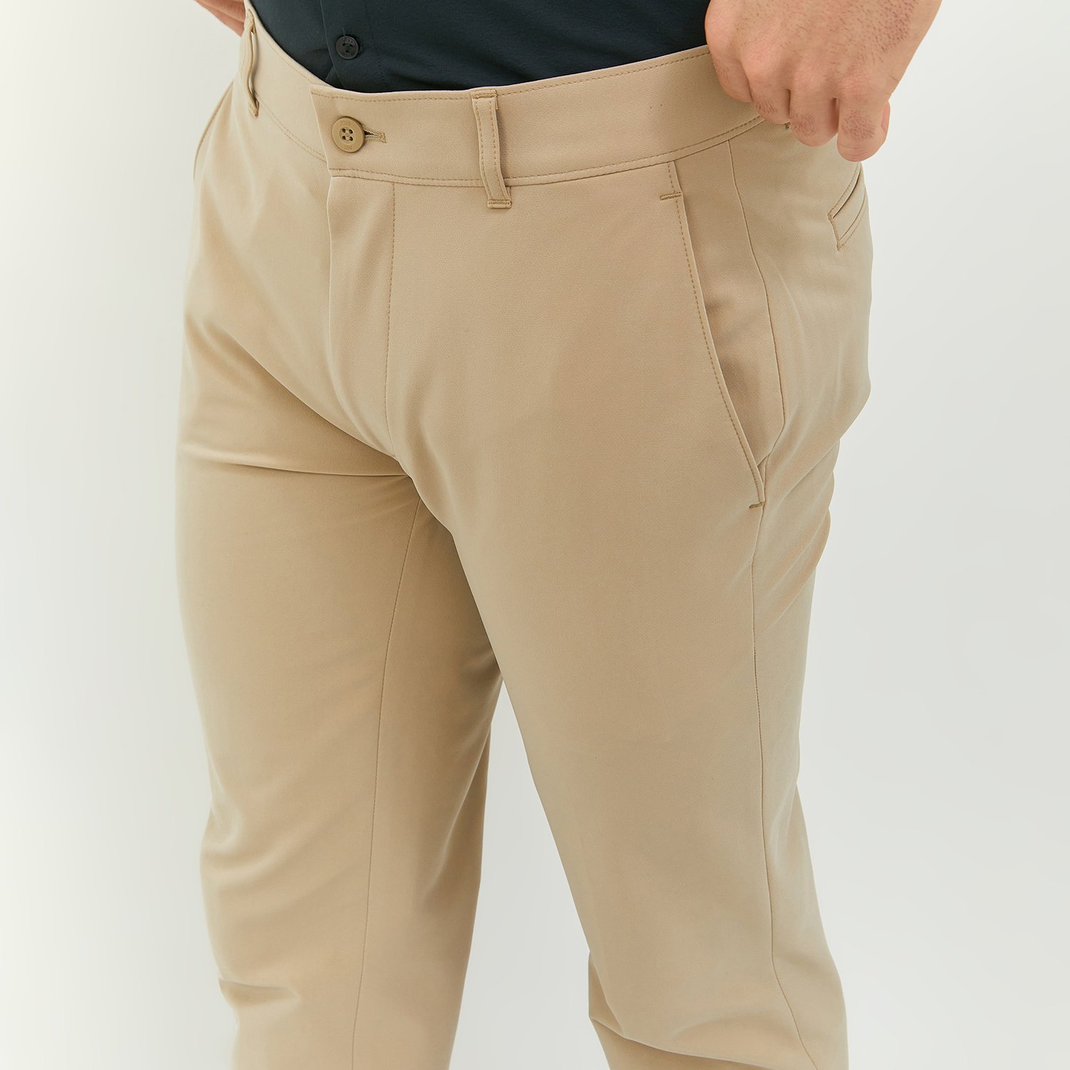 Jobb Kenzio Celana Panjang Comfort Fit Beige - Image 2