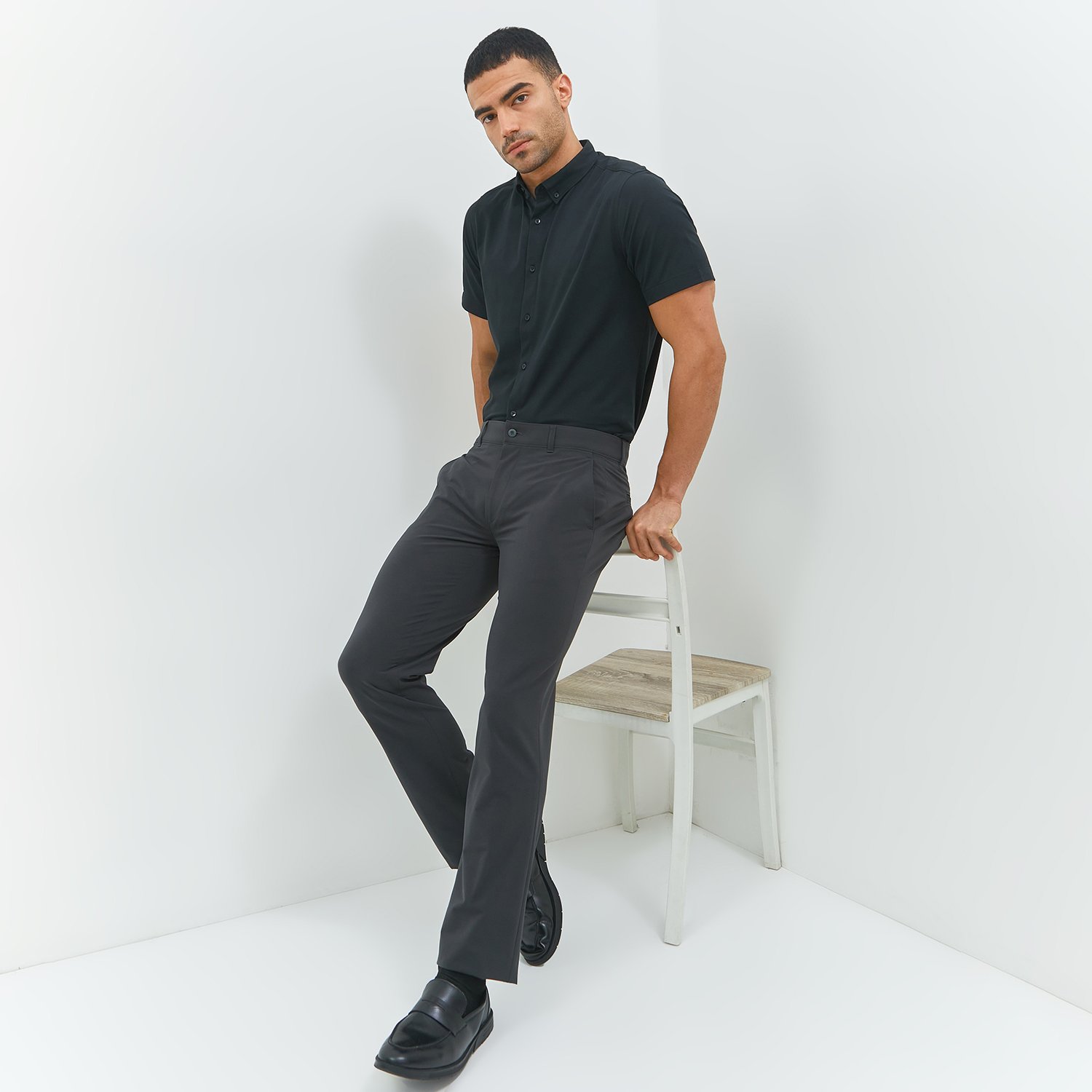 Jobb Kenzio Celana Panjang Comfort Fit Dark Grey - Image 5