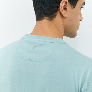 JOBB Leven T-shirt Pria Oversized Light Green