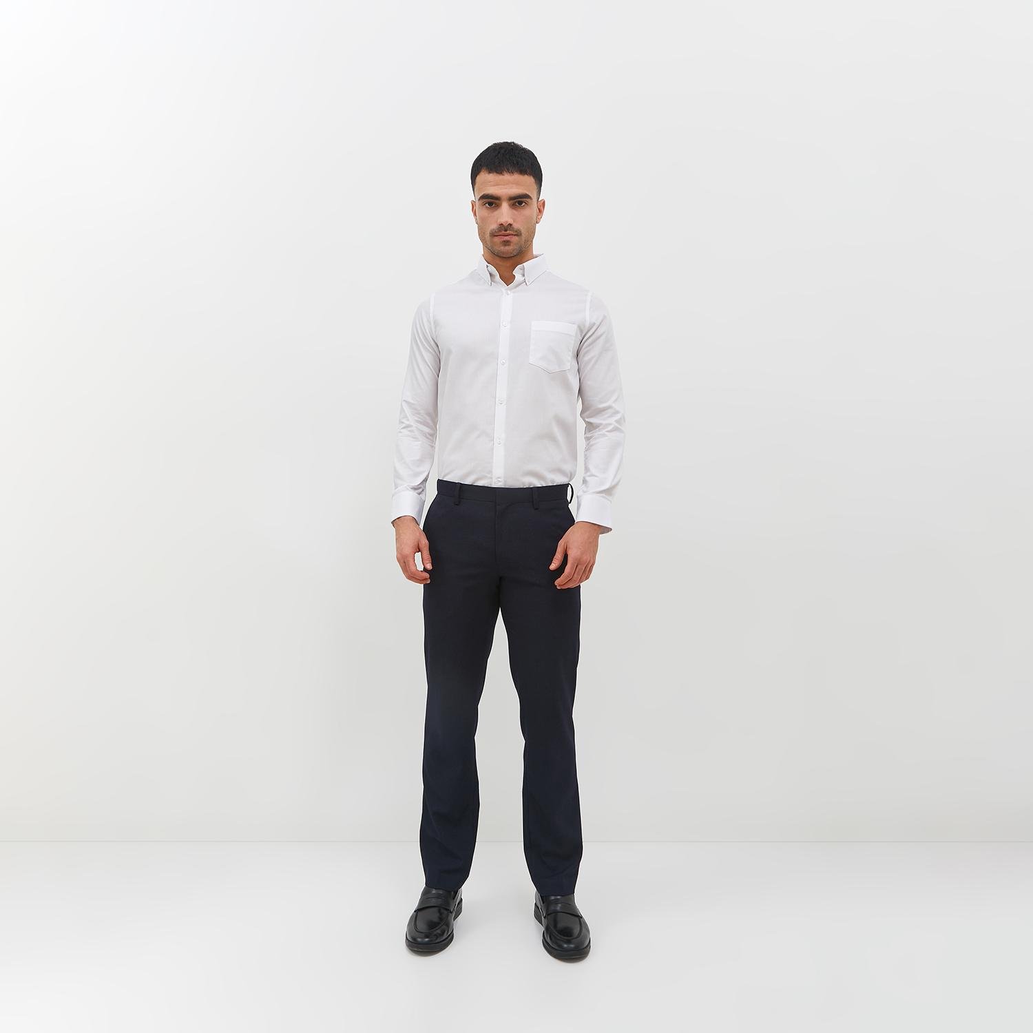 Jobb Livero Kemeja Pria Lengan Panjang Slim Fit Putih - Image 6