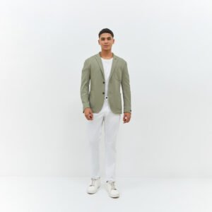 JOBB Lucien-T2 Jas Pria Slim Fit Light Green
