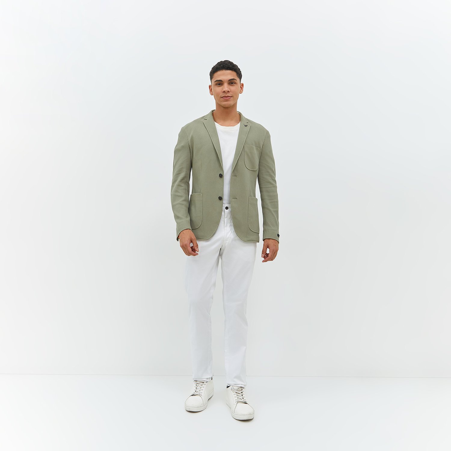 JOBB Lucien-T2 Jas Pria Slim Fit Light Green - Image 2