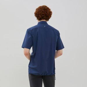 Jobb Marzo Kemeja Pria Lengan Pendek Regular Fit Medium Blue