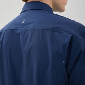 Jobb Marzo Kemeja Pria Lengan Pendek Regular Fit Medium Blue