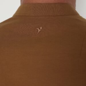 Jobb Owais Baju Koko Pria Lengan Panjang Regular Fit Coklat