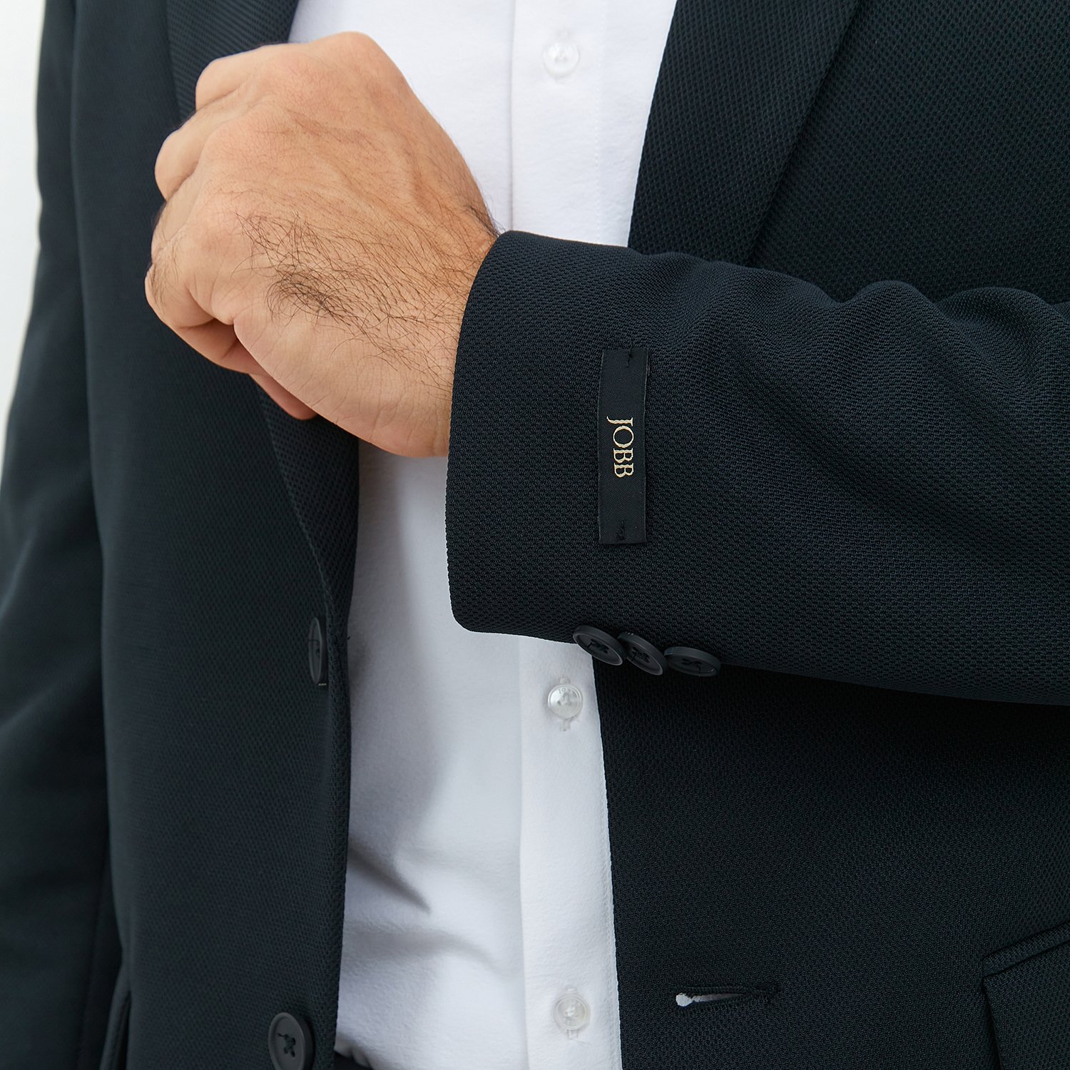 Jobb Pradier-T2 Blazer Pria Slim Fit Hitam - Image 5