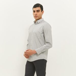 Jobb Rainer Kemeja Pria Lengan Panjang Slim Fit Hitam