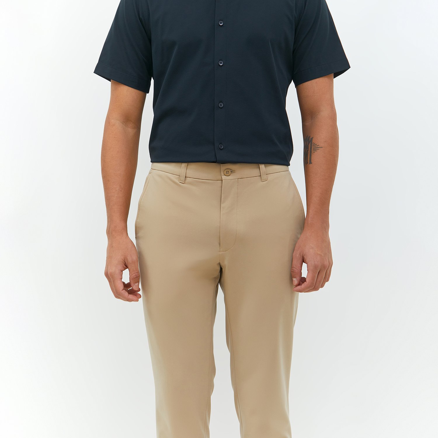 Jobb San Diego Celana Panjang Modern Slim Fit Beige - Image 5