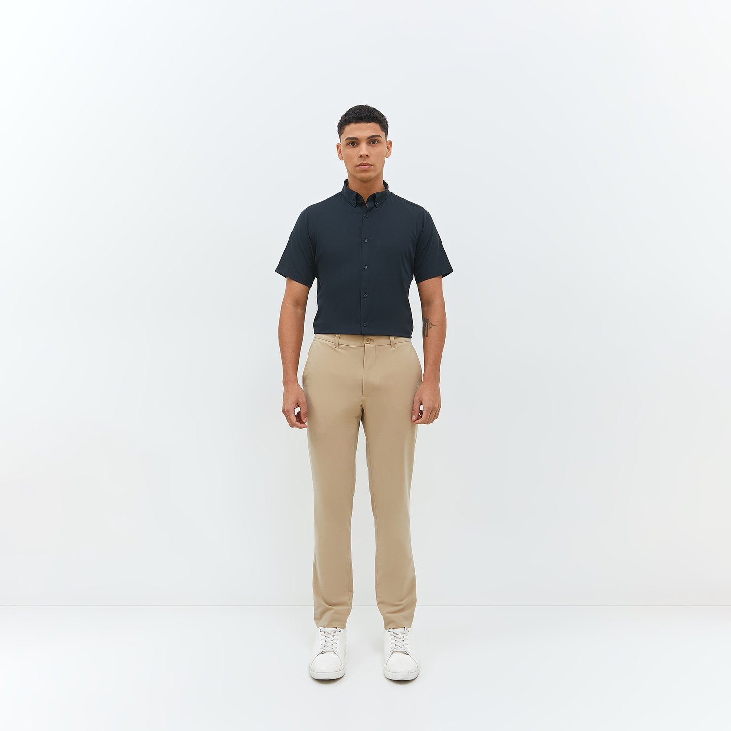 Jobb San Diego Celana Panjang Modern Slim Fit Beige - Image 6