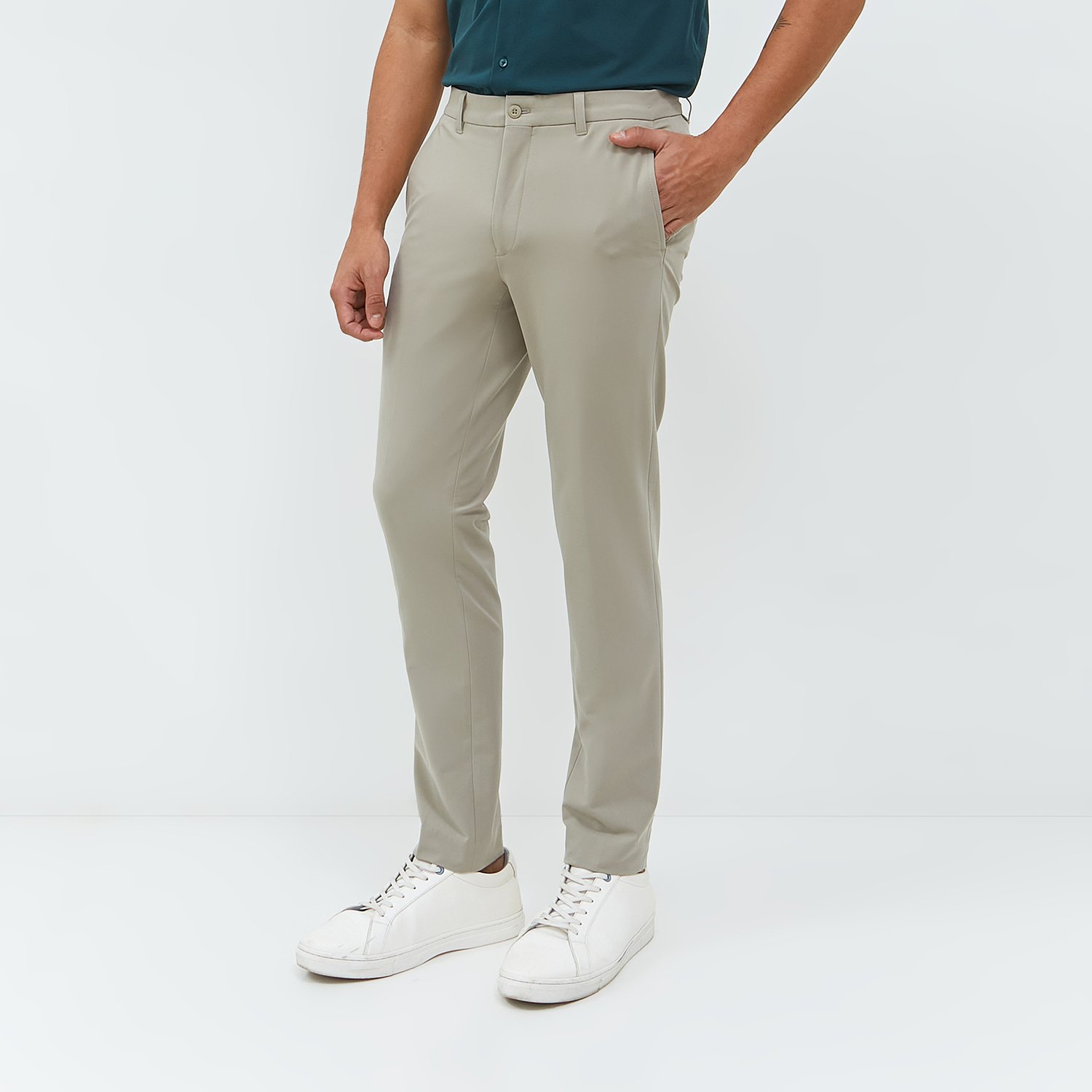 Jobb San Diego Celana Panjang Modern Slim Fit Light Khaki - Image 2