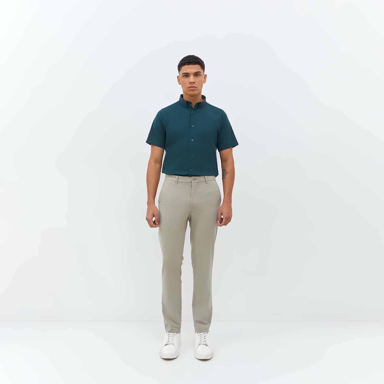 Jobb San Diego Celana Panjang Modern Slim Fit Light Khaki - Image 6